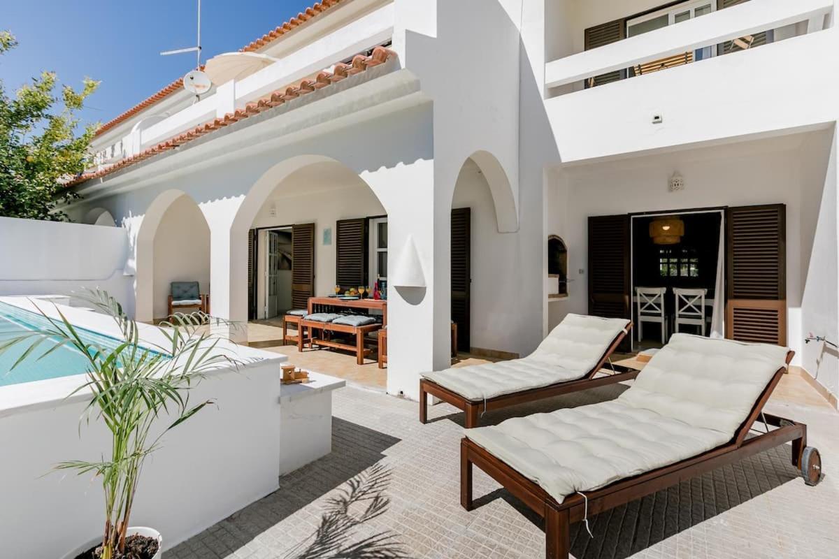 Beachfront Villa With Private Pool In Manta Rota Vila Nova de Cacela Exterior photo